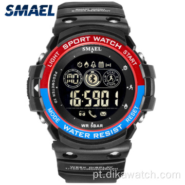 SMAEL Mens Sports Watch Relógio de pulso digital multifuncional